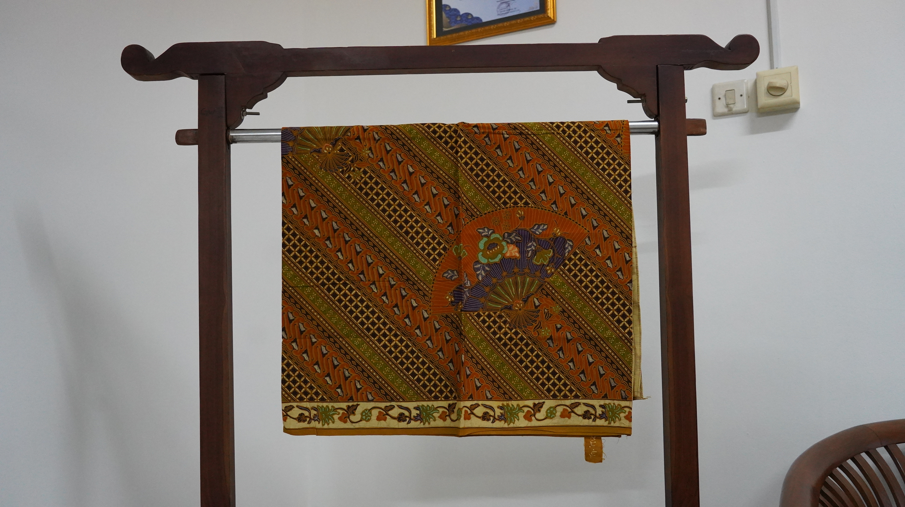 Jarik Katun Kombinasi Tulis (Warna Alam) 2